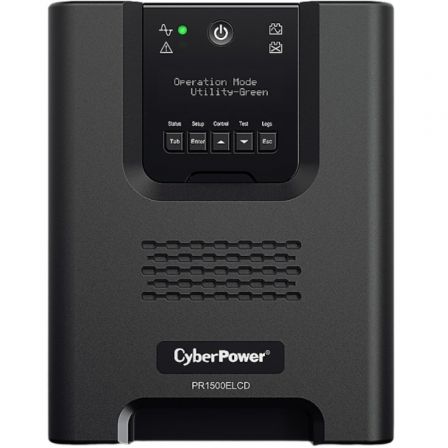 Cyberpower SAI Línea Interactiva PR1500ELCD 1500VA 1350W Onda Senoidal Pura Formato Torre Cyberpower SAI Línea Interactiva PR1500ELCD 1500VA 1350W Onda Senoidal Pura Formato Torre